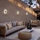 Blossom LED 16 inch White Outdoor Wall Sconce